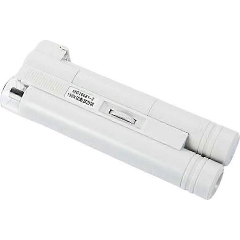 Microscope de poche 150X, mini loupe portable sans échelle de lecture, pliable, avec éclairage LED - JXLGV (1/5)