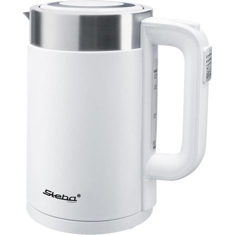 Steba WK 11 Bianco, 2200 W, 1.7 litros, 44 Decibelios, Plástico, Blanco (1/4)