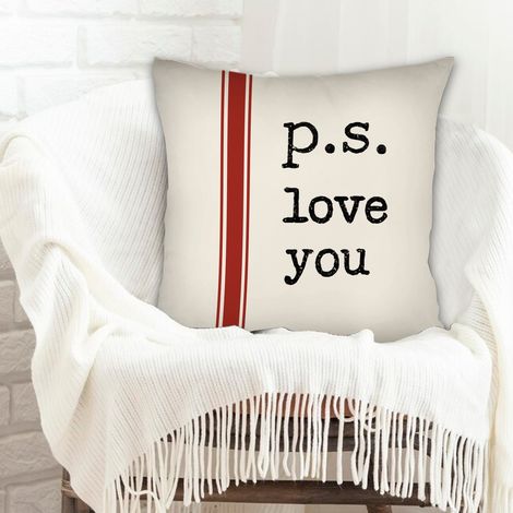 Coussin décoratif doux et respirant pour cadeau de famille pour la Fête des Mères la Fête des Pères anniversaire mariage (1/5)