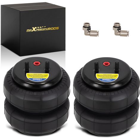 2X Sac universel Ressort de suspension pneumatique for Camion Fourgon Caravane
