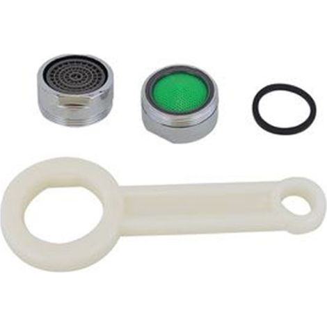 Cleafe - Kit 9pz Aeratori Per Rubinetto M24 In Abs 24mm Chiave Serraggio Guarnizioni 59031 - (1/3)