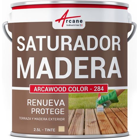 Saturador para terraza de madera natural: ARCAWOOD COLOR - 284