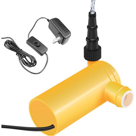 Mini pompe à eau DC 12V pour aquarium domestique Submersible avec entrée à trois vitesses. (1/5)