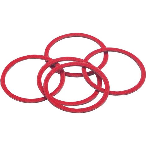 Juntas de Fibra Roja QUICK PLOMBERIE - 3/4 x5 unidades