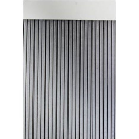 cortina de puerta cinta duero 90x210 nº 7 negro-transpare 11406d