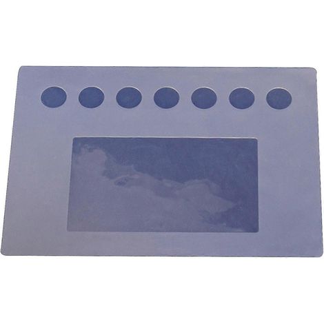 Moule époxy cristal à faire soi-même, colle UV, outil manuel, joint époxy translucide bleu ciel (1/5)