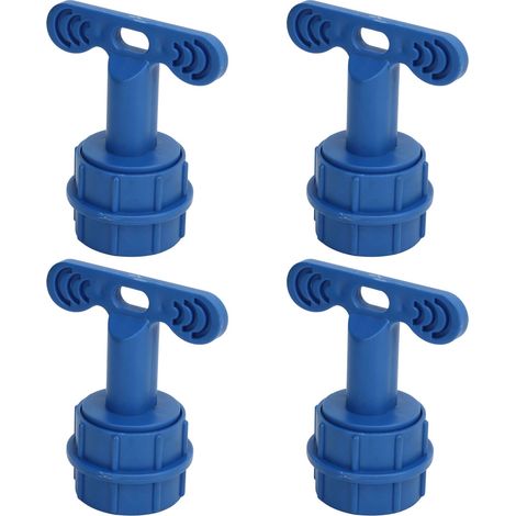 Brosse de nettoyage pour bornes de batterie de voiture en forme de T (lot de 4) - Outil manuel pour éliminer la saleté et la corrosion des câbles (1/5)