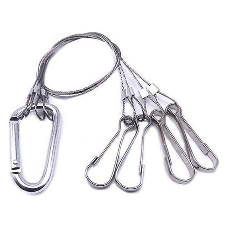 Filiyano-Fil de suspension avec crochet, fils en acier inoxydable réglables (1/3)