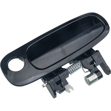 2er-Set Türgriffe außen, passend für Toyota Corolla (Baujahre 1998–2002), Schwarz (1/5)