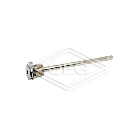 Doigt de gant THMs/150, EL 150 mm laiton nickelé, 7 x 10 mm