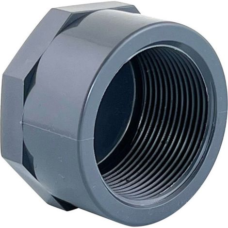 Bouchon PVC pression taraudé 1/2 - FITT