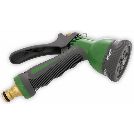 Irrigatore Puteus alluminio 6 tipi di getto leggero