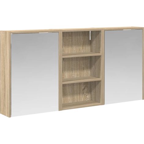 Maison Exclusive - Badezimmerschrank-Set 3 pcs 126 x 16 x 62,5 cm