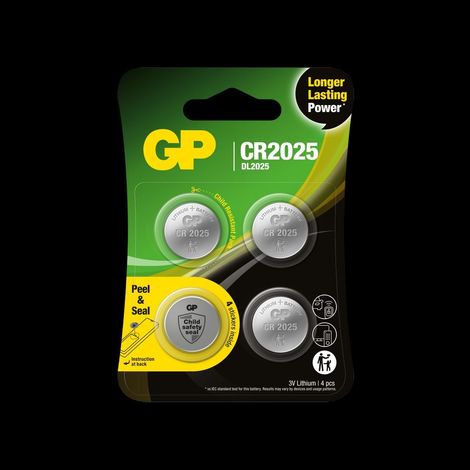 CR2025 Confezione da 4 GP