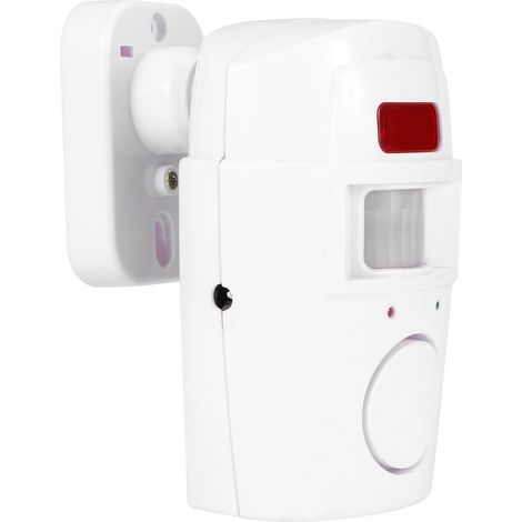 Alarme infrarouge pour porte et fenêtre avec 2 télécommandes, sirène de 105 dB, détecteur antivol pour la sécurité de la maison (1/5)