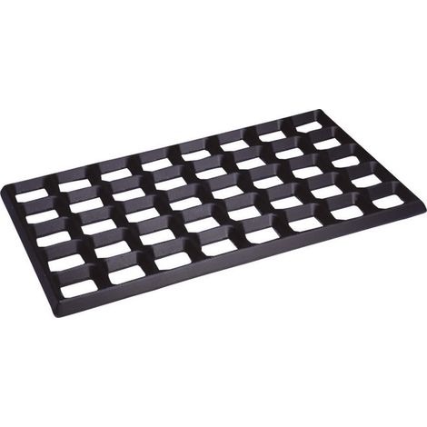 BJZ C-187 625 ESD-Montagegittermatte Schwarz (L x B x H) 610 x 370 x 20 mm