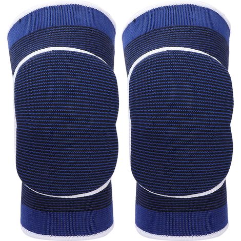 Sportliche Kniebandage für Laufen und Fitness – Gelenkunterstützung und -stabilisierung – Blau (1/5)