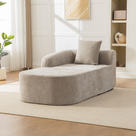Canapé modulable gris – Chenille – Mousse 30D – Facile déplacer – Antidérapant – Salon – Modèle 7 (1/5)
