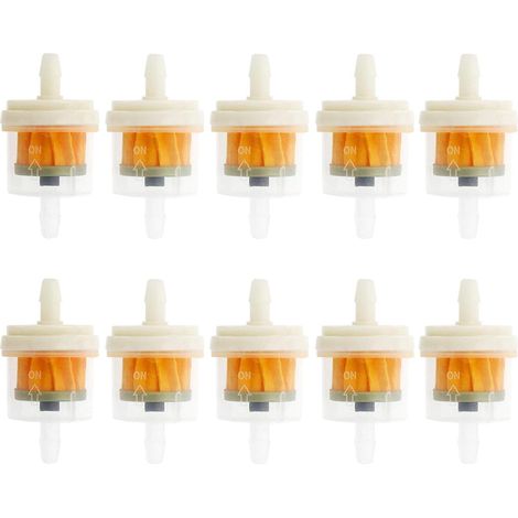 10 pièces filtre à essence, filtre à essence moto cyclomoteur, filtre à essence universel, filtre pour tondeuse à gazon moto scooter cyclomoteur-Fei Yu (1/5)