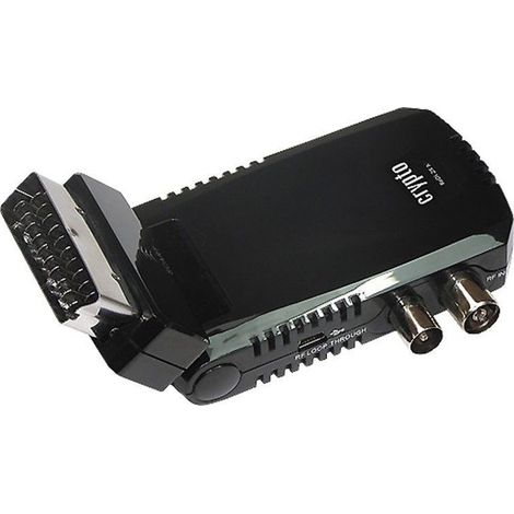 Decoder Scart Digital Research Terrestre Tv Girevole 180° Min Tdt 108v Sd