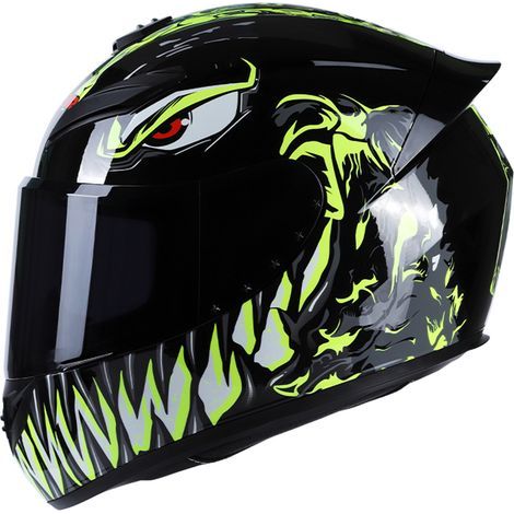 Casque de moto, intégral, léger et à la mode, adapté à la course de moto (1/5)