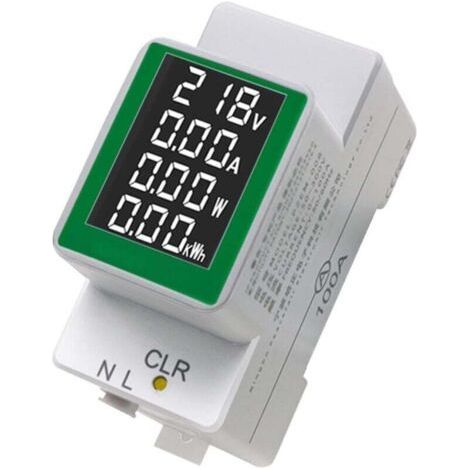 PZEM-008 AC50-300V/100A Electric Energy Meter Ammeter Digital Display Voltage Tester Wattmeter XXW (1/4)
