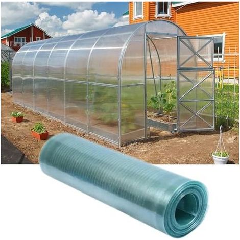Lastra di copertura in policarbonato, spessore 0,8 mm, lastre di ricambio, facile da tagliare, ideale per serre, copertura isolante e impermeabile, per tettoie da giardino, garage, capannoni e tende d (1/5)