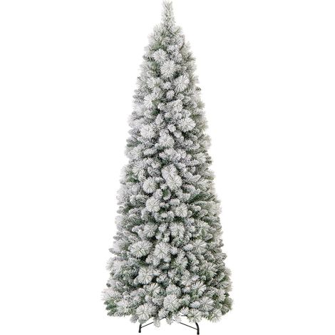 Albero di Natale artificiale, 210 cm, 200 luci LED, design pop-up
