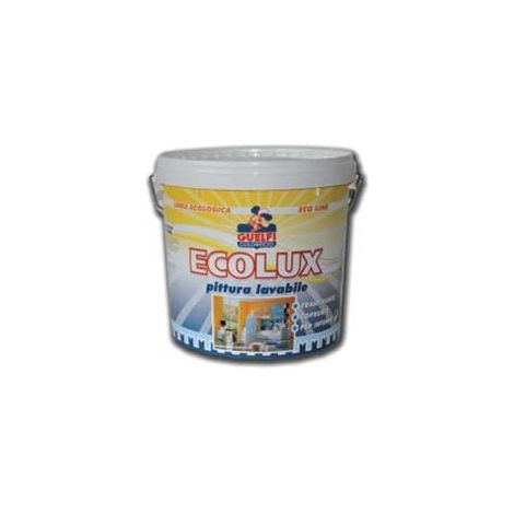 Lavabile Traspirante "Ecolux" Per Interni - lt.14 bianca