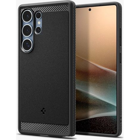 Cover posteriore Spigen per Samsung Galaxy S25 Ultra, nera, 1 pz.