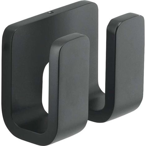 Sapho Gedy Outline - Doppelhaken, schwarz matt 322814 (1/3)