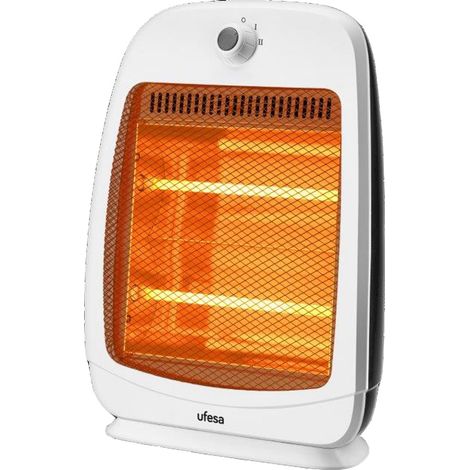 Ufesa Chauffage Électrique Rigel Compact Blanc 400W 800W