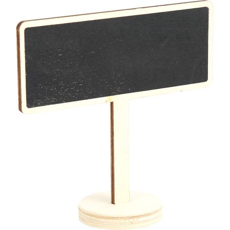 20 pièces mini panneaux ardoise en bois tableau message étiquette plante déco jardin mariage (1/5)