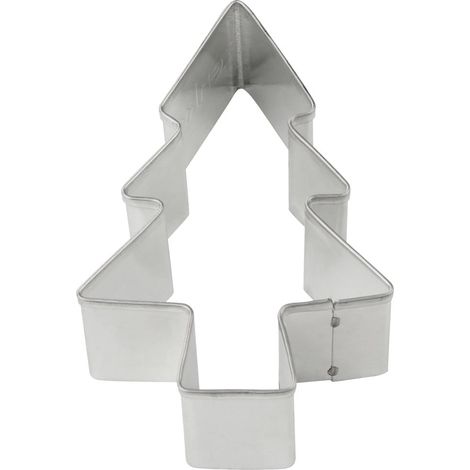 Zenker Ausstecher Tanne groÃƒÅ¸ 10 x 6,6 x 2 cm Ausstechform PlÃƒÂ¤tzchenform (1/3)