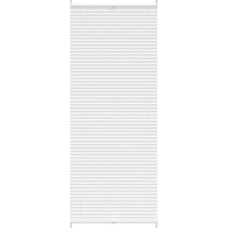 Maison Exclusive - Tenda plissè 90x200cm bianca
