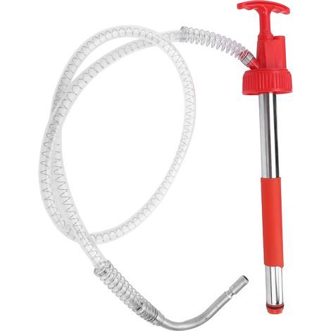 Portable manual pump for 20L drums – Transfer of engine oil, heating oil and transmission fluid (1/5)