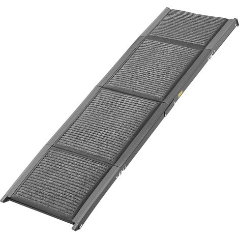 Mophorn Rampe pliable pour chien 180 x 43,2 cm, idéale pour les chiens moyens et grands jusqu'à 113 kg. Surface en feutre antidérapante pour une utilisation sécurisée en extérieur, compatible avec SUV (1/5)