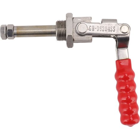 Pince à bascule à poussée-traction en acier inoxydable, facile à contrôler, réglable, course du piston sécurisée, pour machines domestiques et industrielles (1/5)