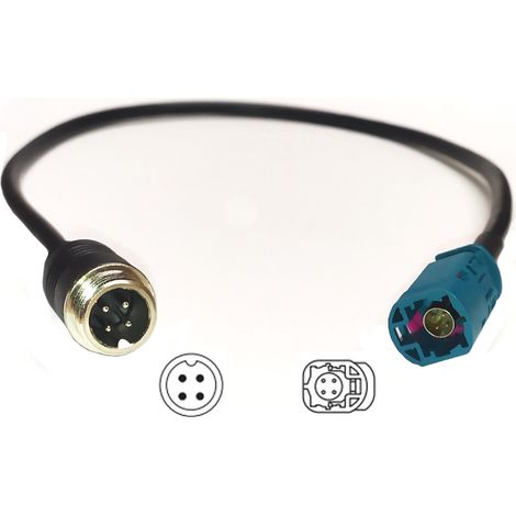 FAKRA Stecker/4-PIN Reduzierstecker MAN Harman MMT Advanced