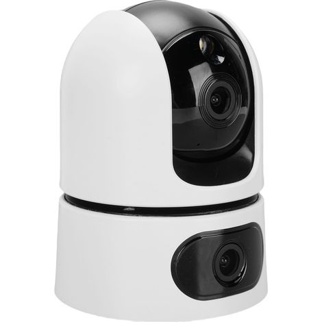 Caméra de sécurité WiFi à double objectif 4MP avec détection de mouvement et application pour la maison, les magasins et les supermarchés (1/5)
