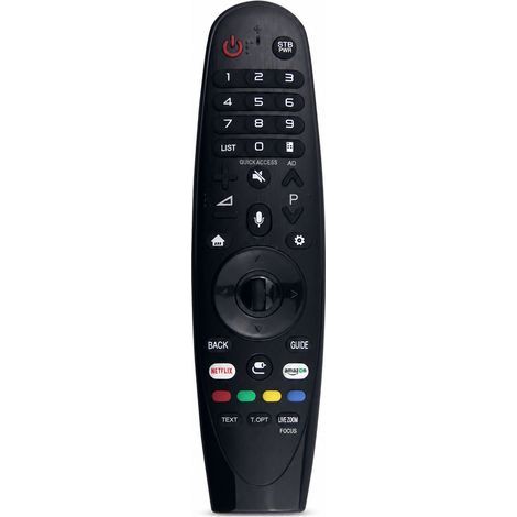 Telecomando TV a infrarossi compatibile con LG AN-MR18BA, senza configurazione né comando vocale (1/5)