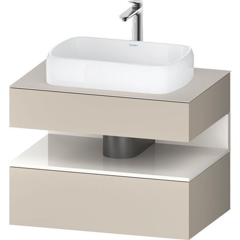 Duravit Collection One Konsolenwaschtischunterbau, 1 Auszug, 1 (1/2)