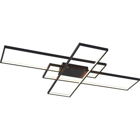LED Ceiling Lightdimmable 'Tetson' made of Metal for Living Room & Dining Room (1/5)