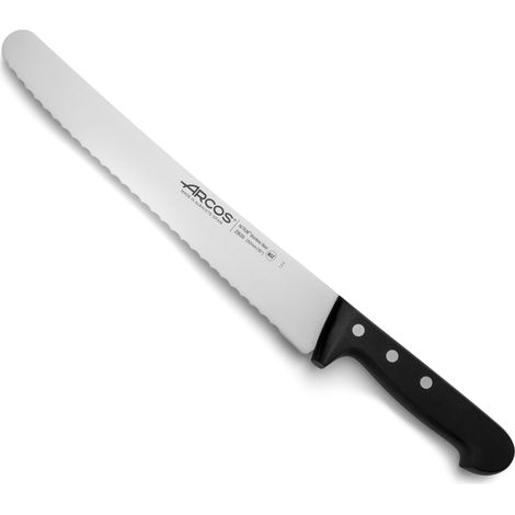 Arcos Universal 283904 coltello per pasticceria 25 cm nero argento (1/5)