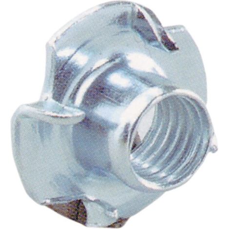 SC FONDELLO A 4 PUNTE ZINC 6MA D 16XH9 MM 10 PZ