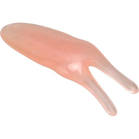 Outil de massage facial Gua Sha pour les coins arrondis et le nez fin, rose pour femme (1/5)