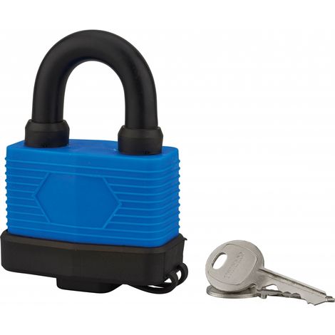 THIRARD - Cadenas à clé Slice, acier, extérieur, anse acier, 65mm, 2 clés - THIRARD (1/5)