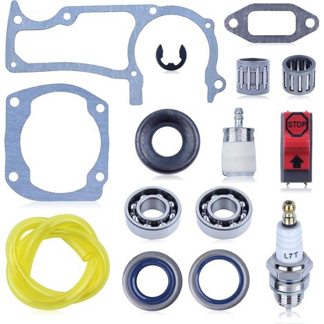 Pour joint d'huile Husqvarna 365 1 jeu, pour Husqvarna 362 365 371 372 372XP, 503 64 72-01, 738 22 02-25, 503 96 15-01, 503 77 59-01, 503 62 72-0177.