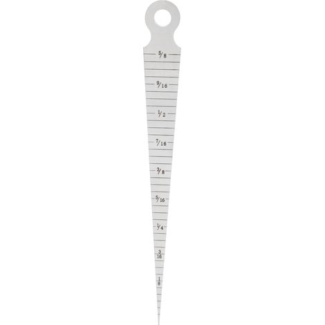 Kegellehre 1–15 mm CB02 Edelstahl Zoll metrisch Standard-Lochprüf-Messwerkzeug (1/5)