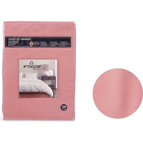Bettwäsche-Set Gift Decor Rosa Double size 3 Stücke